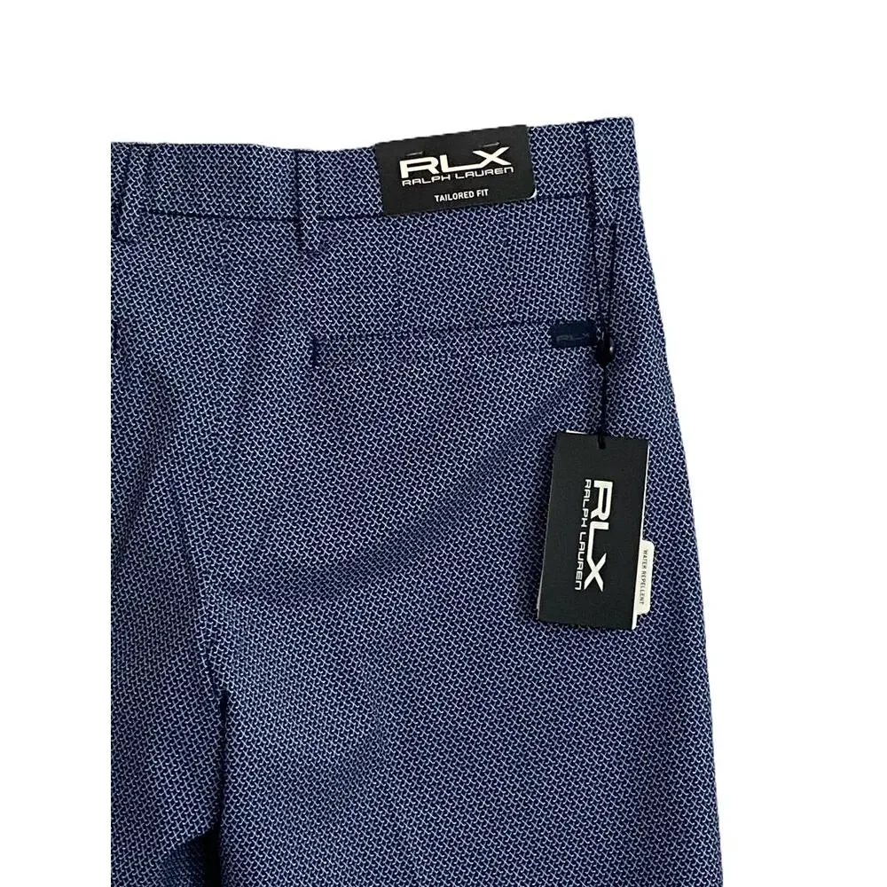 Ralph Lauren RLX Golf Shorts Men's 30W Tailored Fit Woven Navy Blue NEW - Picture 8 of 16